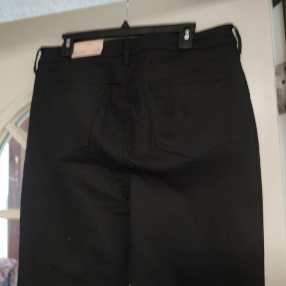 New NYDJ Black Slim Bootcut Water Conscious Denim Lift Tuck Technology Womens 14 - Picture 3 of 4